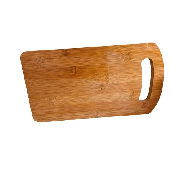 Wooden Chopping Board for Vegetables and Fruits Rectangular Shaped Brown - Picture 2 of 5